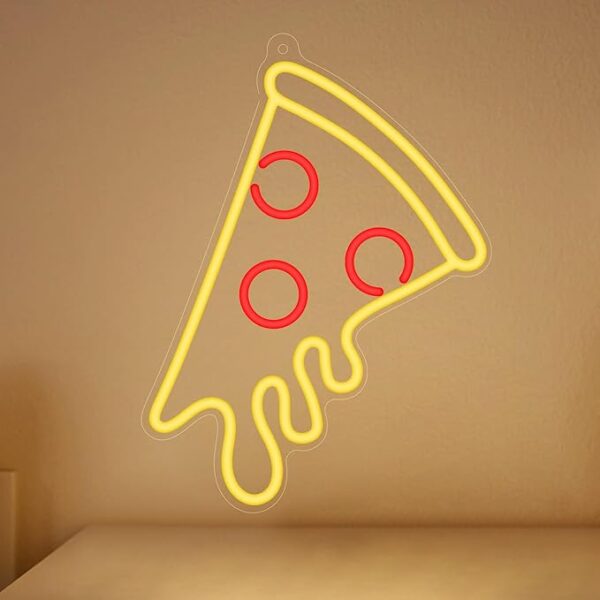 Pizza neon sign