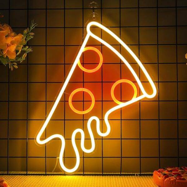 Pizza neon sign