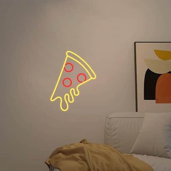 Pizza neon sign